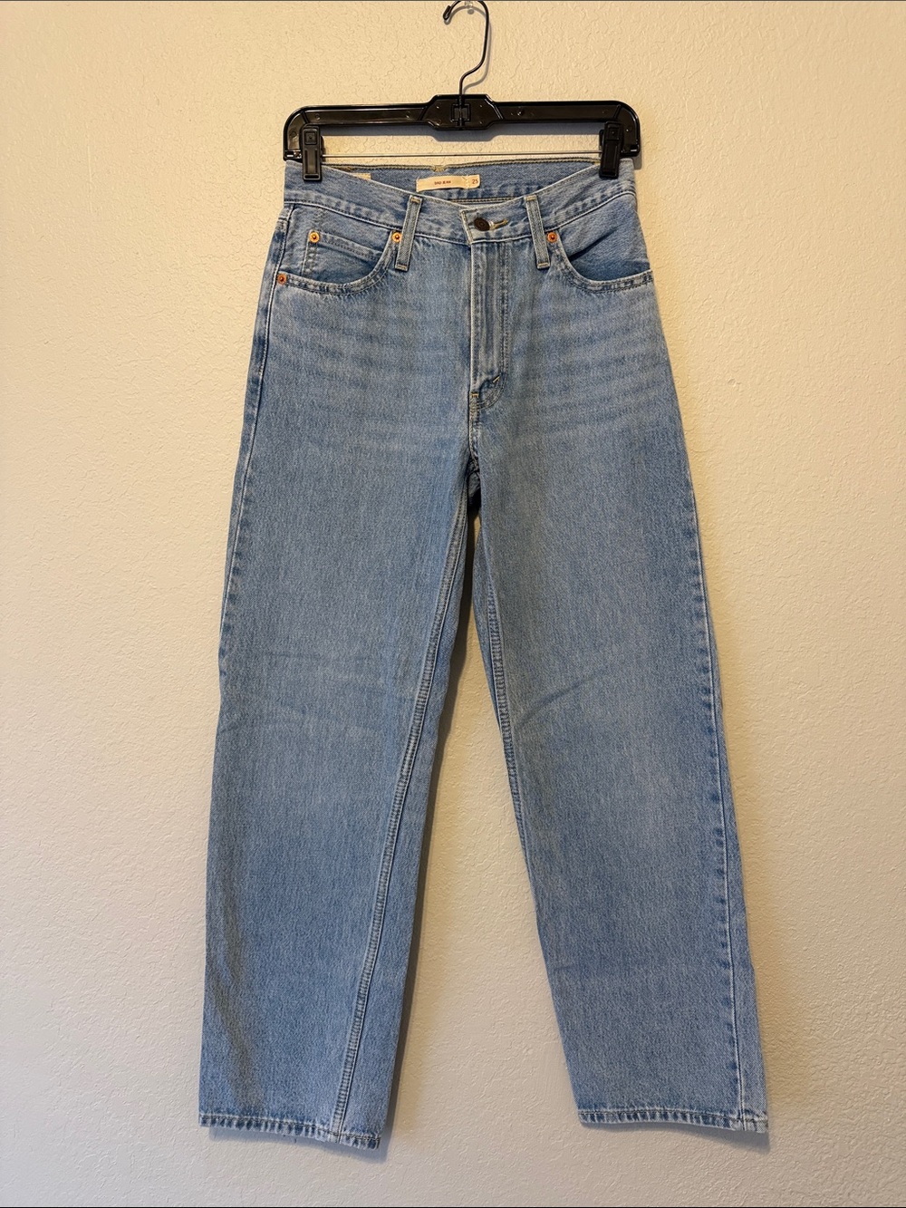 Levi's Light Blue Straight Leg Dad Jeans - Picture 2 of 7